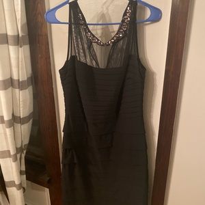 Black formal dress